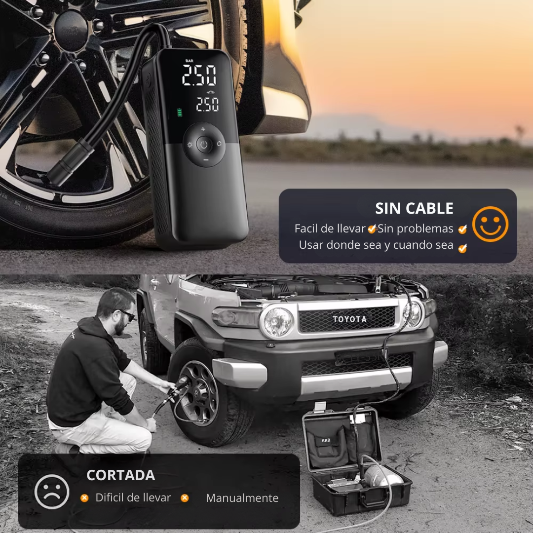 Compresor Portátil Inteligente Multifunción